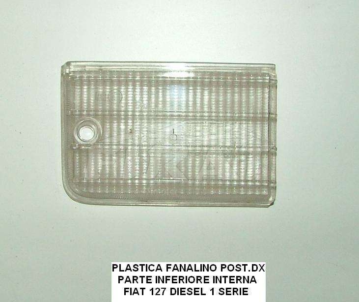 PLASTICA FANALINO FIAT 127 DIESEL INF.INT. POST.DX